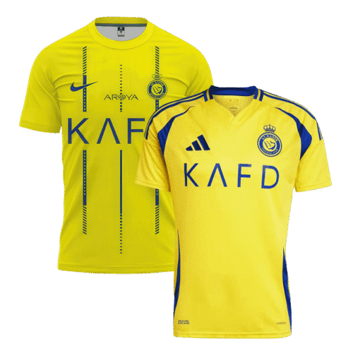 Al Nassr Home Jersey 2024/25 & Al Nassr Home Jersey 2023/24