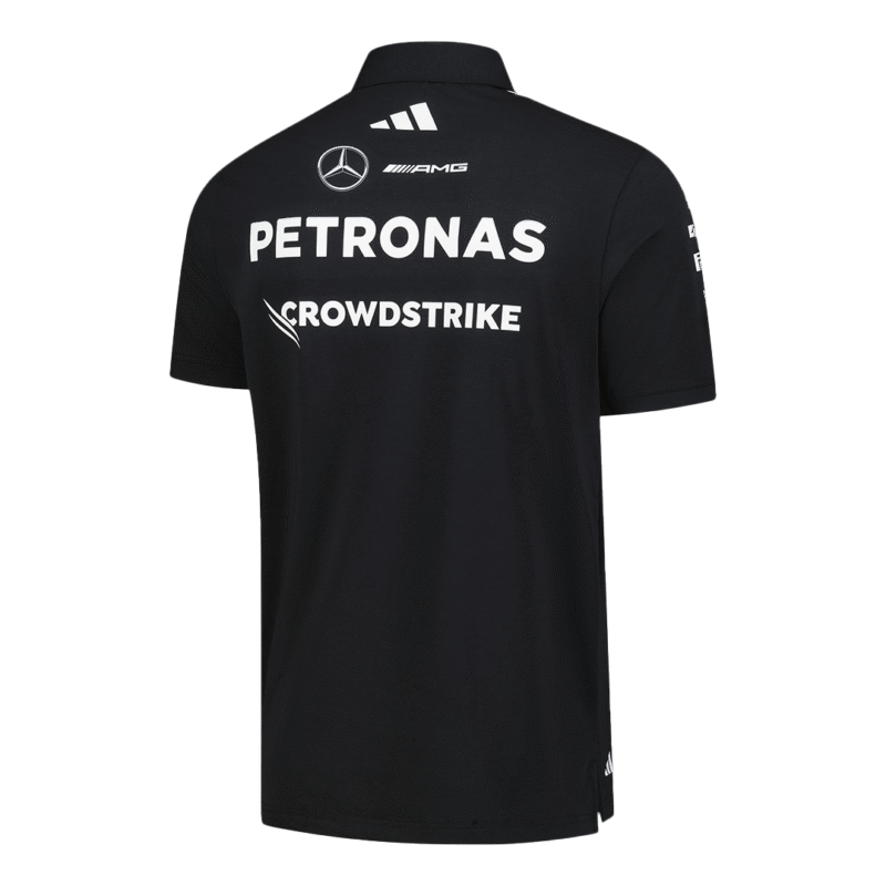 Mercedes AMG Petronas F1 2025 Team Polo Black