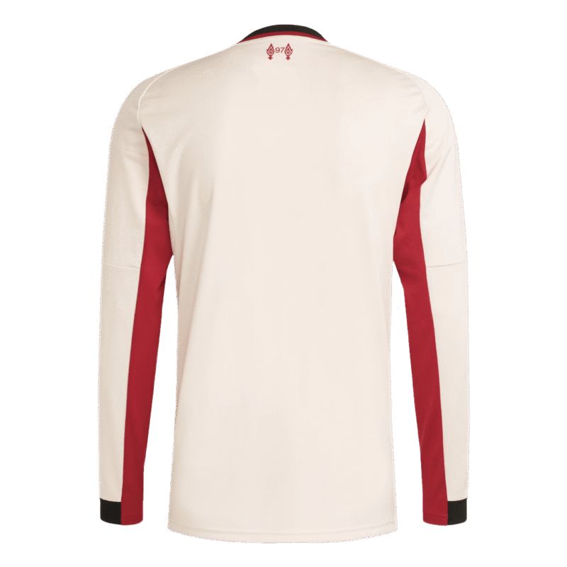 Liverpool Away Long Sleeve Soccer Jersey 2025/26