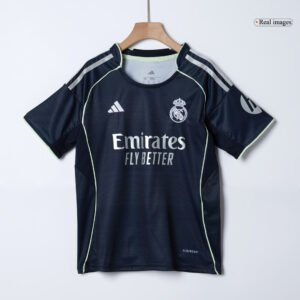 Real Madrid Away Kids Soccer Jerseys Full Kit 2025/26