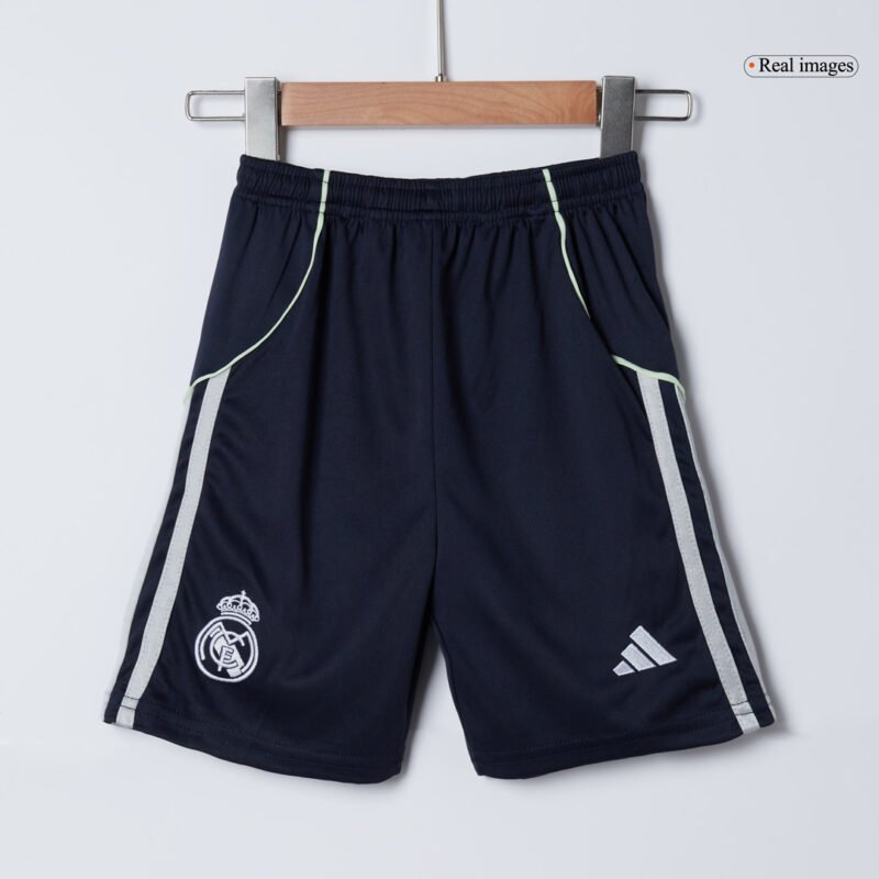 Real Madrid Away Kids Soccer Jerseys Full Kit 2025/26