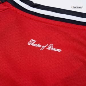 Manchester United Home Kids Soccer Jerseys Full Kit 2025/26