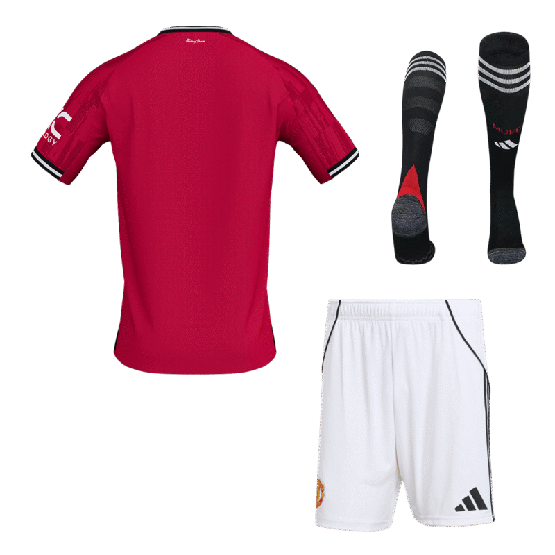 Manchester United Home Jerseys Full Kit 2025/26