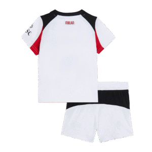 AC Milan Away Kids Soccer Jerseys Kit 2025/26