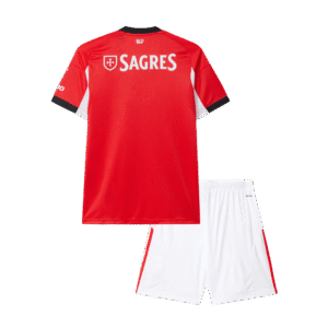 Benfica Home Kids Soccer Jerseys Kit 2025/26