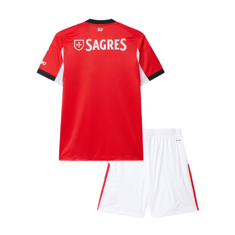 Benfica Home Kids Soccer Jerseys Kit 2025/26