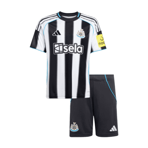 Newcastle United Home Kids Soccer Jerseys Kit 2025/26