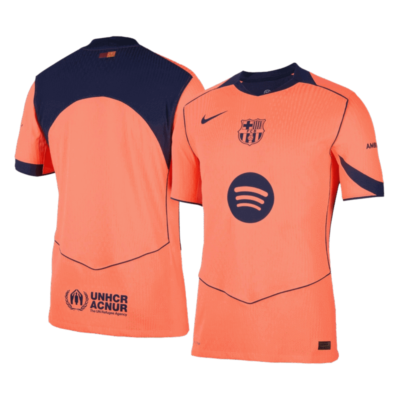 Barcelona Third Away Authentic Soccer Jersey 2025/26