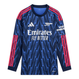Arsenal Away Long Sleeve Soccer Jersey 2025/26