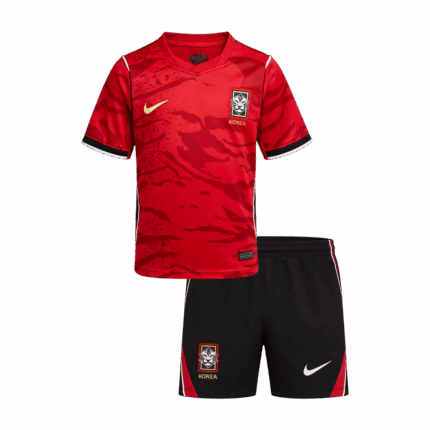 South Korea Home Kids Soccer Jerseys Kit World Cup 2026
