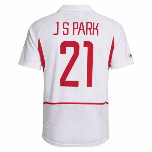 Retro Jersey J S Park #21 South Korea Away World Cup 2002