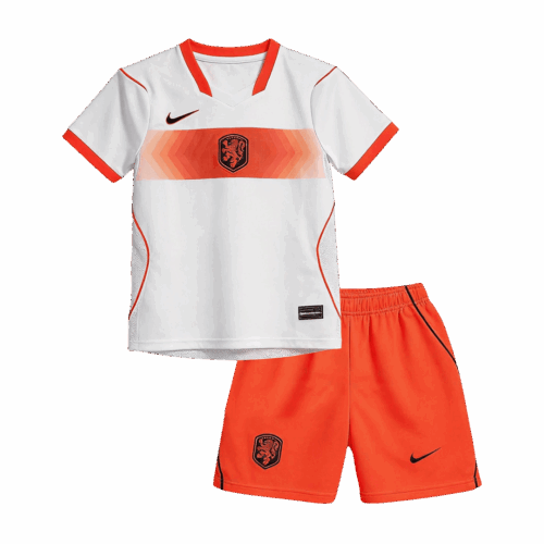 Netherlands Away Kids Soccer Jerseys Kit World Cup 2026
