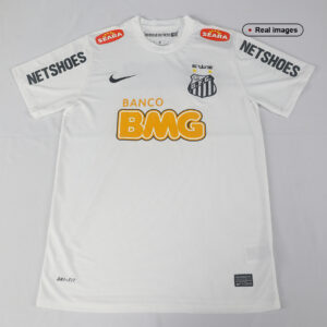 Retro Soccer Jersey NEYMAR JR #11 Santos FC Home 2012 - Image 11