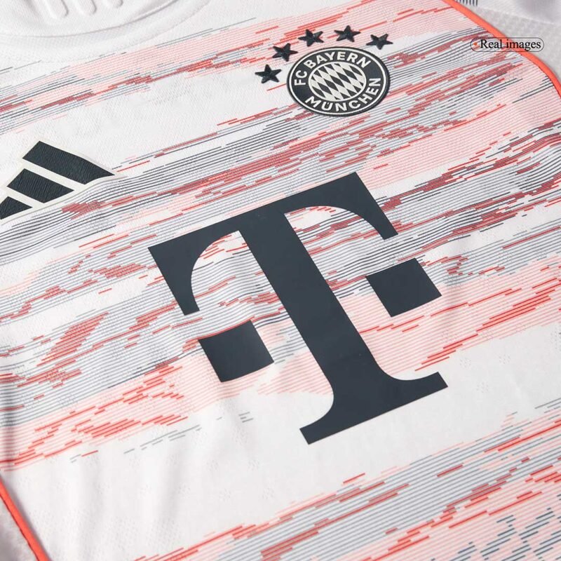 MÜLLER #25 Bayern Munich Away Authentic Soccer Jersey 2025/26