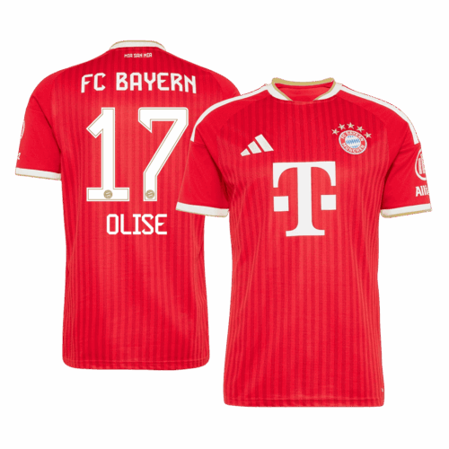 OLISE #17 Bayern Munich Home Soccer Jersey 2026/27