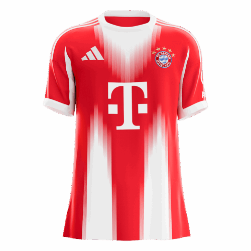 Bayern Munich Home Free Jersey  25/26
