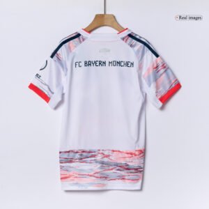 Bayern Munich Away Kids Soccer Jerseys Kit 2025/26