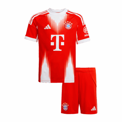 Bayern Munich Home Kids Soccer Jerseys Kit 2025/26