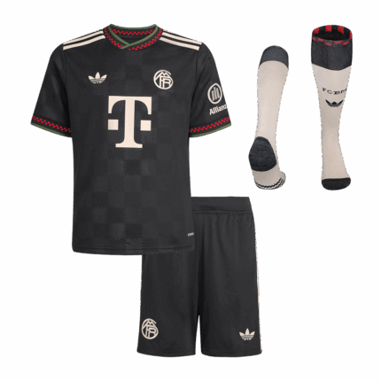 Bayern Munich Third Away Kids Soccer Jerseys Full Kit 2025/26