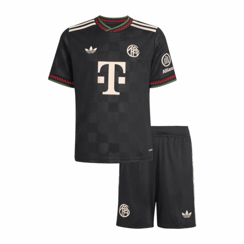 Bayern Munich Third Away Kids Soccer Jerseys Kit 2025/26