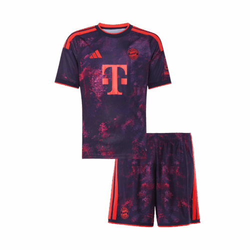 Bayern Munich Third Away Kids Soccer Jerseys Kit 2026/27