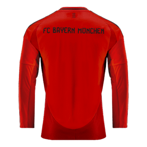 Bayern Munich Home Long Sleeve Soccer Jersey 2024/25