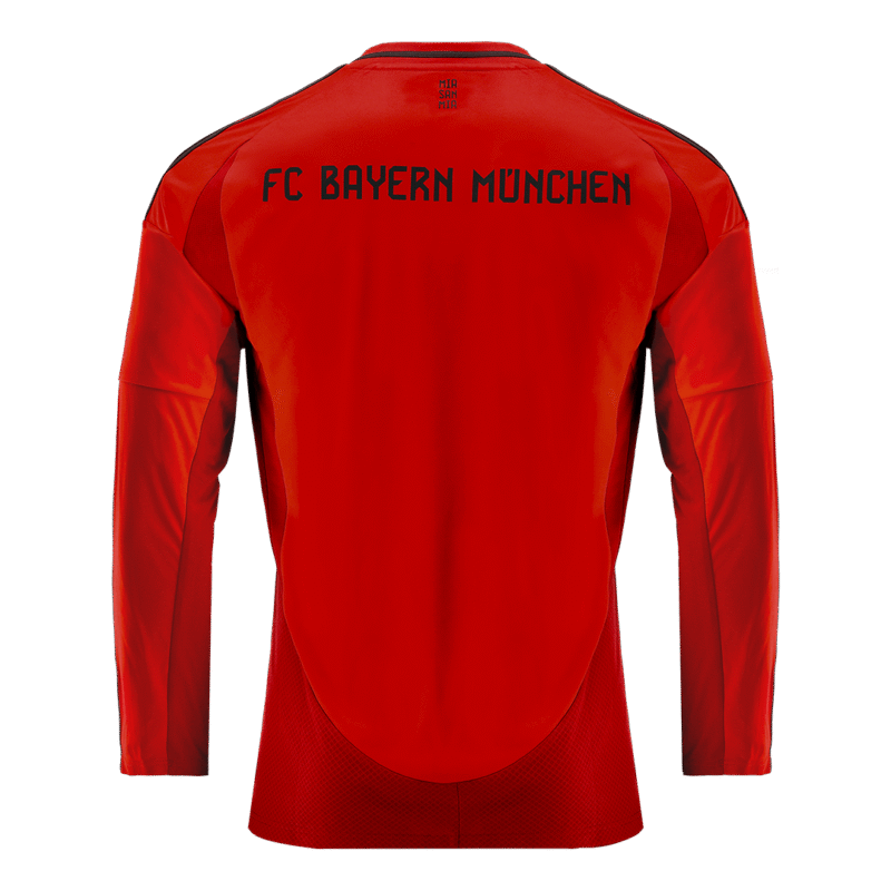 Bayern Munich Home Long Sleeve Soccer Jersey 2024/25