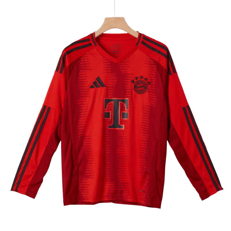 Bayern Munich Home Long Sleeve Soccer Jersey 2024/25