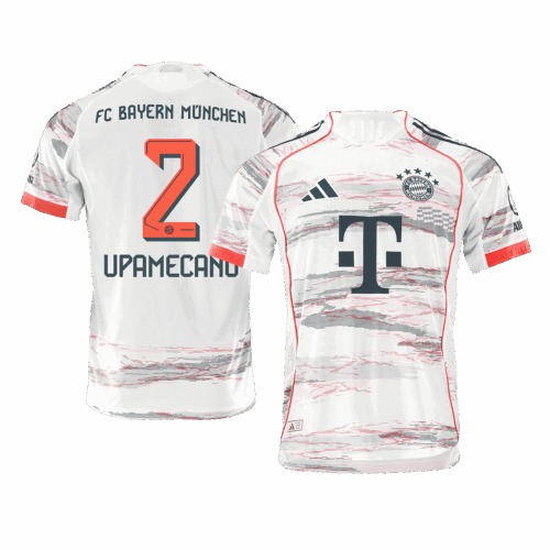 UPAMECANO #2 Bayern Munich Away Player Version Jersey 2025/26