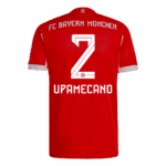 UPAMECANO #2 Bayern Munich Home Player Version Jersey 2025/26 - Image 3