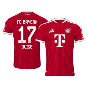 OLISE #17 Bayern Munich Home Player Version Jersey 2026/27