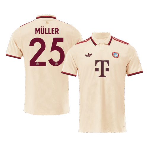 MÜLLER #25 Bayern Munich Third Away Soccer Jersey 2024/25 - UCL