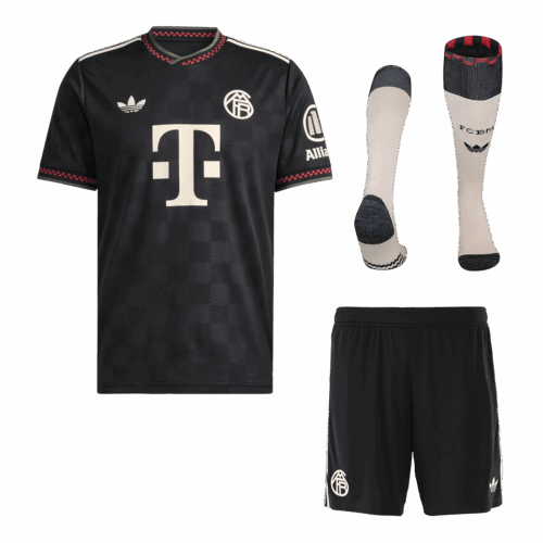 Bayern Munich Third Away Jerseys Full Kit 2025/26