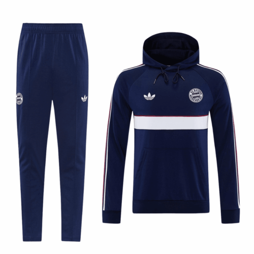 Bayern Munich Hoodie Tracksuit 2026/27 Navy