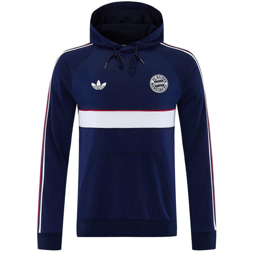Bayern Munich Hoodie Tracksuit 2026/27 Navy