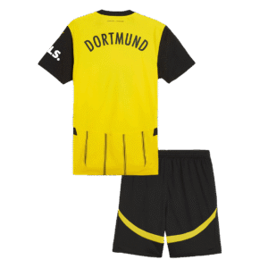 Borussia Dortmund Home Kids Soccer Jerseys Kit 2024/25