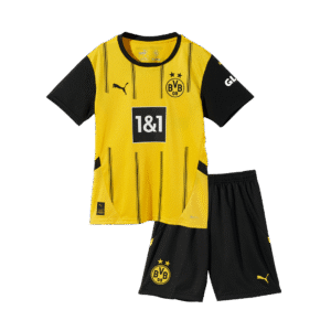 Borussia Dortmund Home Kids Soccer Jerseys Kit 2024/25