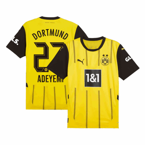 ADEYEMI #27 Borussia Dortmund Home Soccer Jersey