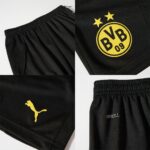 Borussia Dortmund Home Kids Soccer Jerseys Kit - Image 18