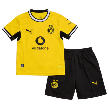 Borussia Dortmund Home Kids Soccer Jerseys Kit 2026/27