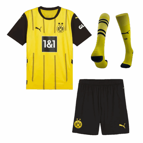 Borussia Dortmund Home Jerseys Full Kit
