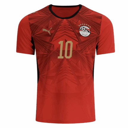 M.SALAH #10 Egypt Home Soccer Jersey World Cup 2026