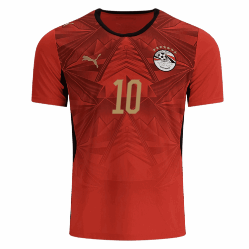 M.SALAH #10 Egypt Home Soccer Jersey World Cup 2026