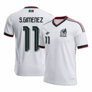 S.GIMENEZ #11 Mexico Away Soccer Jersey World Cup 2026