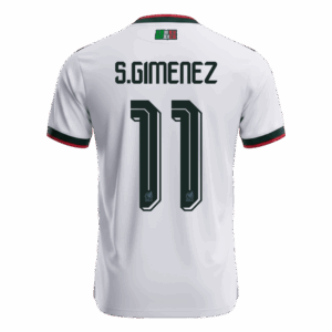 S.GIMENEZ #11 Mexico Away Soccer Jersey World Cup 2026