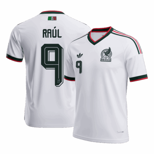 RAÚL #9 Mexico Away Soccer Jersey World Cup 2026