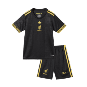 Mexico Third Away Kids Soccer Jerseys Kit 2025 - Gold Cup