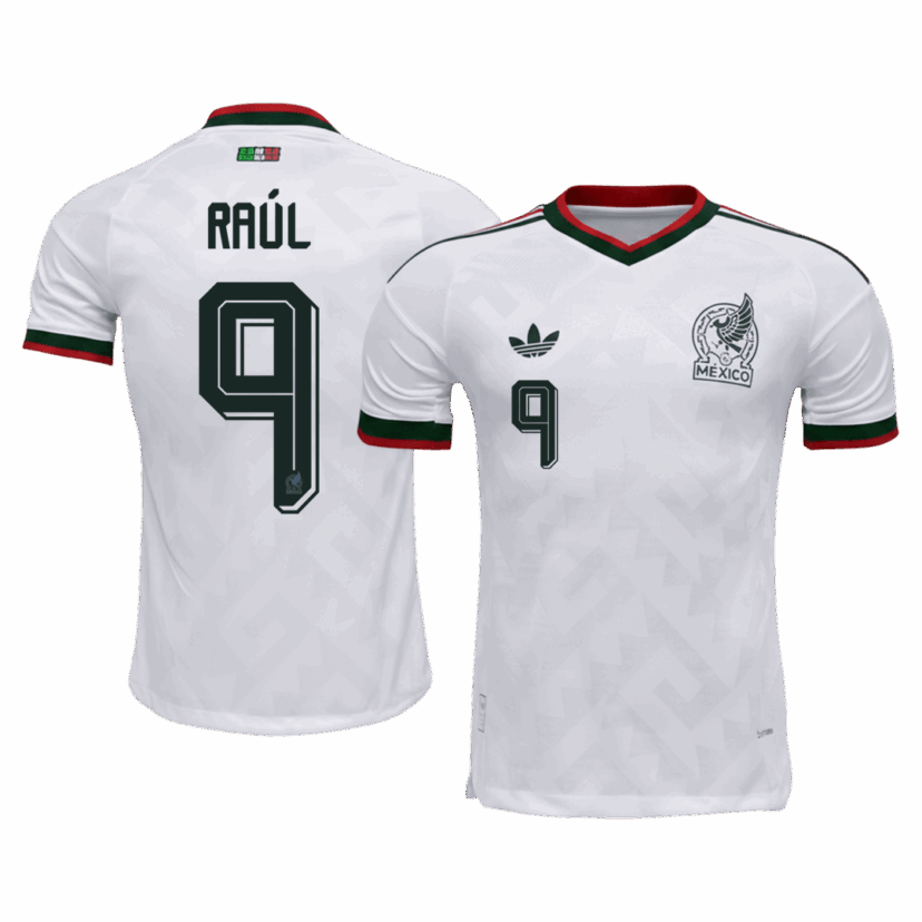 698125_1 RAÚL #9 Mexico Away Player Version Jersey World Cup 2026