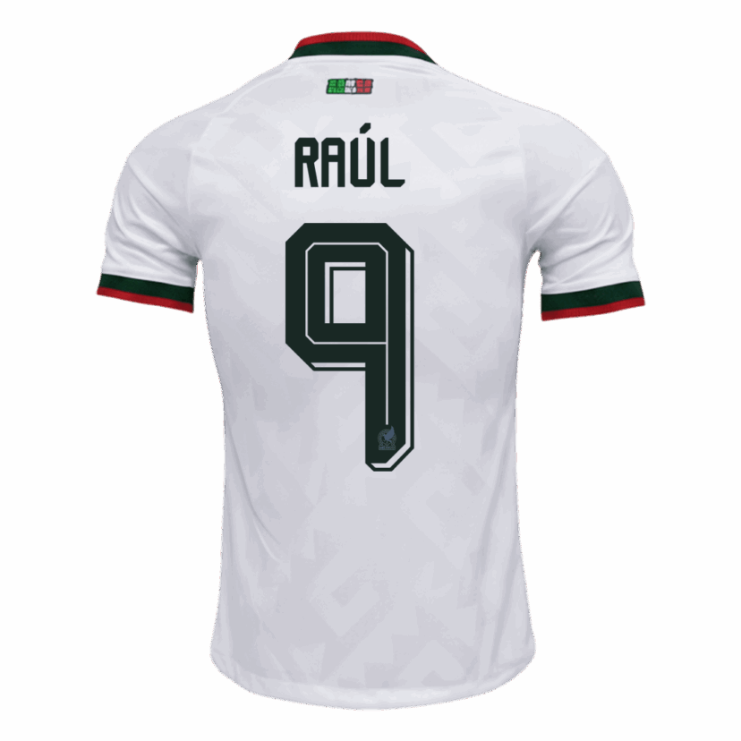 698125_2 RAÚL #9 Mexico Away Player Version Jersey World Cup 2026