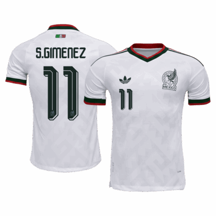 S.GIMENEZ #11 Mexico Away Player Version Jersey World Cup 2026